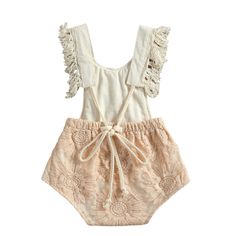 Chic and dainty ruffles with all the gorgeous femme details like tassels and lace. Open-back feature. Straps are adjustable at the back. Snaps in the diaper area for easy changes. Perfect for birthdays, cake smashes, and photoshoots. Made of cotton. Cute Ruffled Bloomers For Beach, Cotton Bubble Romper With Ruffles For First Birthday, Beach Bloomers With Ruffles In Cotton, Cute Beach Bloomers With Ruffles, First Birthday Cotton Bubble Romper With Ruffles, First Birthday Cotton Romper In Cream, Summer Cotton Diaper Cover With Ruffles, Spring Cotton Ruffled Diaper Cover, Cute Cotton Diaper Cover With Ruffles