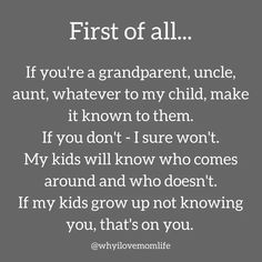 a poem that says first of all if you're a grandpa, uncle