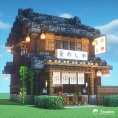 Minecraft Restaurant Building, Minecraft Onsen Build, Door Ways Minecraft, Japanese Inn Minecraft, Japanese Townhouse Minecraft, Japanese Trading Hall Minecraft, Japanese Cafe Minecraft, Japanese Blacksmith Minecraft