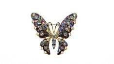 Buddy G's Beautiful Butterfly Brooch Pin, Rhinestones, 87020PNBTFGT Butterfly Pin, Prom Night, Butterfly Brooch, Family Events, Rhinestone Brooches, Women Accessories Jewelry, Celebration Party, Beautiful Butterflies, Brooch Pin