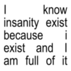 the words are written in black and white on a piece of paper that says, i know