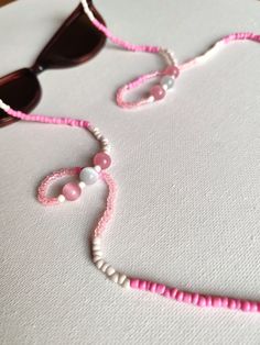 This sunglasses chain in Barby pink style is a perfect summer product made with love. Let the summer vibes come to you and prepare you sunglasses for a schick style.  Length: 70-75 cm Brillenkette Brillenband Sunglasses Chain Sunglasses Strip Perlenkette Gift fir her Gift for best friend 21st Birthday Gift Sees beads Best Friend 21st Birthday, Chain Sunglasses, Glasses Chains, Sunglasses Chain, Sunglass Chain, 21st Birthday Gifts, Glasses Chain, Pink Style, Eye Wear Glasses