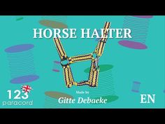 horse halter made by gitte debake