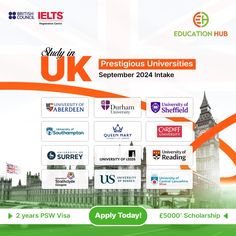 an advertisement for the university of british studies