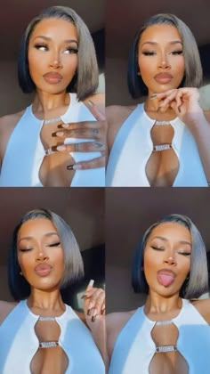 Layers Tutorial, Butterfly Bob, Bob Haircut Ideas, Twisted Hair, Choppy Layers, Relaxed Hair, Baddie Hairstyles, Bob Haircut