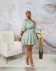 Baddie Outfits Birthday, Outfits Birthday, Plus Size Posing, Plus Size Baddie, Plus Zise, Plus Size Baddie Outfits, African Print Fashion Dresses