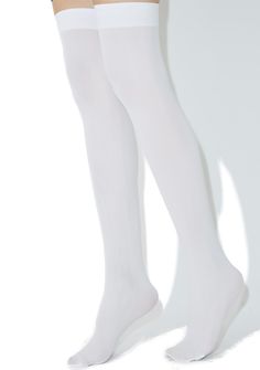 Heavenly Thigh Highs White Tight Thigh High Hosiery, Trendy White Thigh-high Tights, White Thigh High Feminine Stockings, Fitted White Thigh-high Tights, White Tight Thigh-high Stockings, Unicorn Halloween Costume, Tights Socks, Unicorn Halloween, Leg Avenue