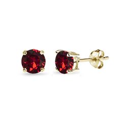 PRICES MAY VARY. Red Earrings Studs - Classy and elegant, these beautiful stud earrings feature 5mm stones created with European crystals. Gold Stud Earrings - The earrings are crafted of fine yellow gold flashed sterling silver and are secured by post with friction-backs. Red Earrings for Girls - Keep from water cosmetics & chemical product. Clean with microfiber cloth July Birthstone Earrings - Jewelry packaged with a nice pouch ready for gifting. Crystal Earrings – We offer a variety of fine Earrings Display, Red Earrings Stud, Ruby Earrings Studs, Beautiful Stud Earrings, Gold Earrings For Women, Solitaire Earrings, Womens Earrings Studs, Buy Earrings, Birthstone Earrings