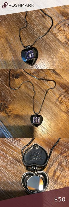 Beautiful Givenchy gunmetal necklace Beautiful Purple Gunmetal necklace Very Good Condition Missing one tiny magnet Givenchy Jewelry Necklaces Gunmetal Necklace, Givenchy Jewelry, Chain Necklaces, T Shirt And Jeans, Hearts Desire, Personal Shopper, Chains Necklace, Womens Jewelry Necklace