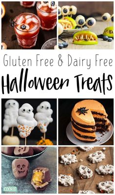 gluten free and dairy free halloween treats