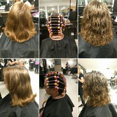 Lose Spiral Perm, Perm Patterns, Perm Rod Sizes And Results, Loose Perms, Modern Perms, Modern Perm