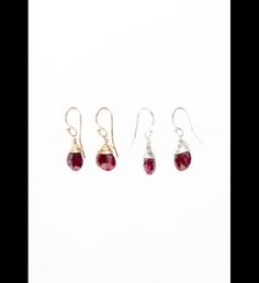 Jill Short Drop Earring in Ruby / 14K GOLD FILLED | A Blonde and Her Bag The Jill short drop earring in Ruby measures 1" , and is available in your choice of 14k gold filled or sterling silver Vermeil is 14k Gold Plated Sterling Silver | 1-800-Flowers Everyday Gift Delivery Jill Short Drop Earring In Ruby - Gold Ruby Drop Earrings, Gift Delivery, Everyday Gifts, Delivery Gifts, Jason Wu, Drop Earring, 1 800, Gold Plated Sterling Silver, Gold Filled