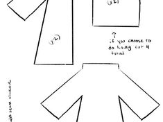 the front and back views of a blouse pattern, with instructions to sew it