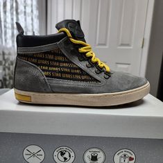 I Love These Boots So Much!! I Purchased These At Star Wars Celebration In 2017 And Wore Them For A Few Hours At The Show. They Are A Bit Too Big For Me, So It's Time For Me To Finally Let Them Go. Super Limited Edition And Rare To Find. Men's Size 7 Women's Size 9 Please Review All Photos And Feel Free To Ask Any Questions! Camping Boots, Shoes Star, Star Wars Celebration, Let Them Go, Lace Up Boots, Limited Editions, Boots Men, Shoe Laces, Star Wars