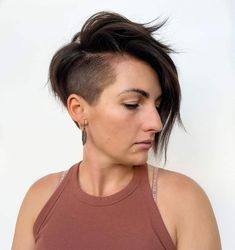 65 Fresh Angled Bob Haircuts For 2023 Asymmetrical Bob Short Edgy Shaved Sides, Ladies Undercut, Undercut With Bangs, Women's Undercut, Undercut Bob Haircut, Undercut Bob, Undercut Styles, Undercut Women