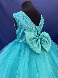 V-back Sequin Embroidery 4 Layer Tulle Teal Dress Toddler Junior Wedding Flower Girl Bridesmaid Birthday Party Pageant Holiday Winter Summer - Etsy Blue Lace Bodice Princess Dress For Wedding, Fitted Princess Style Bridesmaid Dress, Blue Princess Dress With Lace Bodice For Wedding, Pageant Ball Gown Bridesmaid Dress, Fitted Floral Applique Pageant Dress For Wedding, Princess Style Bridesmaid Dress With Floral Applique, Flower Girl Dresses Teal, Princess Style Blue Tutu Dress With Bow, Flower Girl Gown Princess Dusty Blue