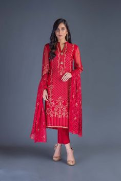 Bareeze Victorian 1 Bnl814 Red Collection 2021 Suits For Wedding, Pakistani Designer Suits, Gul Ahmed, Ladies Clothing, Pakistani Designers, Anarkali Dress, Shalwar Kameez, Designer Suits, Wedding Suits