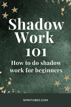 Shadow Work For Beginners, What Is Shadow Work, Work Exercises, Shadow Self, Creative Arts Therapy, Work Journal