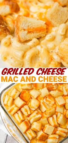 grilled cheese mac n cheese is an easy and delicious appetizer