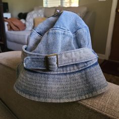 Urban Outfitters Bucket Hat. Nwt. Jean Bucket Hat, Y2k Hat, Neutral Hats, Yankee Hat, Corduroy Bucket Hat, Embroidered Bucket Hat, Velvet Turban, Denim Bucket Hat, Felt Cowboy Hats