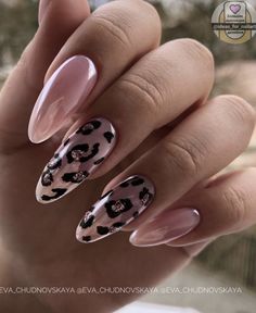 Leopard Print Nails, Vintage Nails, Subtle Nails, Leopard Nails, Elegant Nails, Dream Nails, Pretty Acrylic Nails, Acrylic Nail Designs