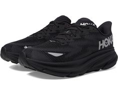 Hoka Sneakers, Shoes Hoka, Hoka Clifton 9, Clifton 9, Hoka Clifton, Hoka Shoes, Running Shoes Black, Sneakers Athletic, Casual Sneakers Women