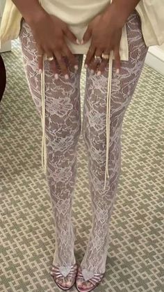 White Aesthetic Outfits, White Stockings Outfit, Aesthetic Farm, Aesthetic Cowgirl, Farm Aesthetic, Aesthetic Products, Cowgirl Aesthetic, White Stockings, Lace Tights