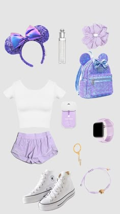 Purple Disney Outfit, Disney Fashion Outfits, Disneyworld Outfit, Disney Vacation Outfits, Florida Fits, Teen Outfit Ideas, Disney 2025, Disney Run, Disney World Packing