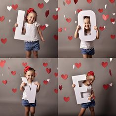 Valentine’s Day Photo Shoot Ideas Family, Photography Valentines Day Photo Ideas, Valentines With Picture, Diy Valentine Pictures Kids, Kids Valentine Pictures, Kids Vday Photoshoot, Valentines Day Pictures Kids