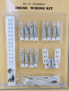 the kit includes four different types of electrical cords and two remote controls for each device