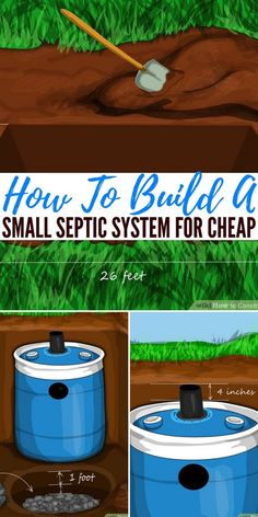 how to build a small specific system for cheap water source in the garden or yard