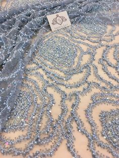 Moda Peru, 3d Fabric, Zardozi Work, Fabric Gray, Bridal Lace Fabric