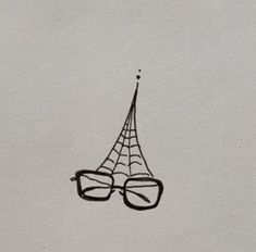 a drawing of a spider - man with glasses on it's head and the caption reads, i am not sure what this is