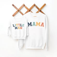 Mama And Son Outfits, Mom And Baby Shirts, Mother And Son Shirts, Mama And Son Shirts, Mom And Son Matching Shirts, Mommy And Son Shirts, Mama And Mini Sweatshirts, Mommy And Me Outfits Boy, Mommy And Son Outfits