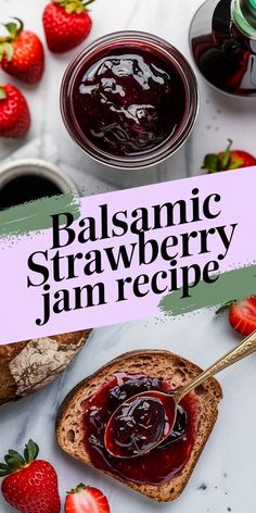 Balsamic vinegar brings out the natural sweetness of strawberries in this unique jam recipe. It’s rich, flavorful, and perfect for spreading on toast or using as a glaze for roasted meats. This jam is a must-make for anyone looking to elevate their homemade preserves with a gourmet touch.

#strawberryjam #homemadejam #balsamicrecipes #preservingtips