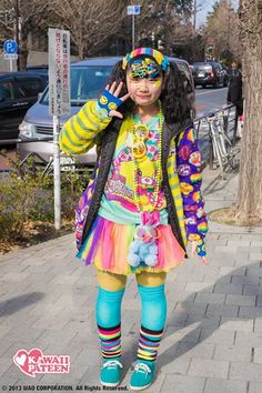 Gummy Eyeballs, Harajuku Street, Harajuku Outfits, Funky Outfits