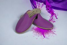 Comfy, handcrafted genuine leather purple women's slippers, loafers, slip ons, house shoes. Perfect, unique gift for couples, family, friend and also for yourself! If you would like to have another color of Charooq please contact us. We have varieties of different leather colors. We use the best leather in our slippers & shoes and all our handcrafted shoes are made to order. The Shoes are suitable for wearing inside or / and outside. Wanna see more styles and colors?! Check out the link! https:/ Pink Leather Round Toe Slippers, Handmade Slip-on Slippers For Gift, Handmade Slip-on Slippers As Gift, Handmade Closed Toe Slippers As Gift, Casual Purple Round Toe Slippers, Comfortable Purple Round Toe Slippers, Purple House, Unique Gifts For Couples, Womens Loafers