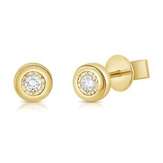 Introducing our Miracle Set Diamond Stud Earrings, a testament to refined elegance and impeccable craftsmanship. Crafted in radiant 14K gold, these exquisite studs feature a unique miracle setting that enhances the brilliance and sparkle of the 0.08 carat diamonds. The innovative setting creates an illusion of a larger diamond, while securely holding each stone in place with a delicate yet robust design. Perfectly suited for any occasion, these earrings effortlessly elevate your style with their Tennis Jewelry, Engagement Rings Couple, Pearl Engagement Ring, Lucky Horseshoe, Diamond Education, Robust Design, Diamond Stud Earrings, Diamond Flower, Womens Wedding Bands