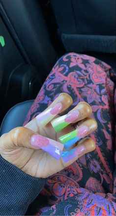 Duckie Nails, Extra Nails, Purple Ombre Nails, Stiletto Nails Designs, Cute Acrylic Nail Designs