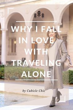 Cubicle Chic || Why I Fell In Love With Traveling Alone Business Travel Outfits, Traveling Alone, Travel Outfits, Cubicle, Travel Alone, Professional Women, Sensory Activities, Packing Light