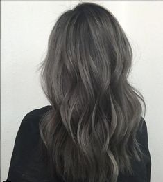 Ash Grey Hair, Dark Grey Hair, Ashy Hair, Brown Hair Shades, Ash Hair, Ash Brown Hair, Ash Hair Color, Raw Hair, Grey Hair Color