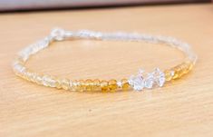 Citrine Bracelet, Herkimer Diamond Bracelet, Dainty Beaded Bracelet, November birthstone, Skinny Bracelet, Anklet, Genuine Gemstone Crystal beaded size 3-4 mm AAA Quality Please Feel Free To Contact If You Have Any Query. Orders are shipped within 1 business working day, excluding orders made on Sunday or national holidays. Domestic delivery takes 5-7 business days. International delivery takes 11-23 business days. PAYMENT METHOD : PayPal only Please send all payments within 7 days . Return poli Citrine Bracelet, Bracelet Dainty, National Holidays, November Birthstone, Herkimer Diamond, Beaded Bracelet, Handcrafted Jewelry, Crystal Beads, Citrine