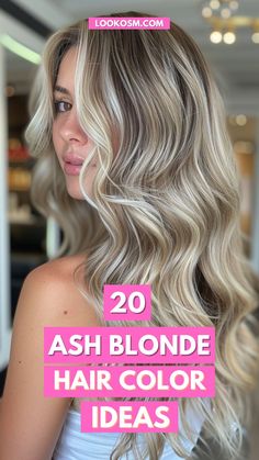 20 Trendy Ash Blonde Hair Color Ideas – Stay Fashionable Ashy Hair Color Blonde, Medium Length Haircut Ash Blonde, Ash Blonde Vs Cool Blonde, Light Ash Blonde With Lowlights, Ash Blonde Hair 2024, Ash Blonde For Fall, Ashen Hair Color, Shoulder Length Hair Ash Blonde, Cool Toned Medium Blonde Hair