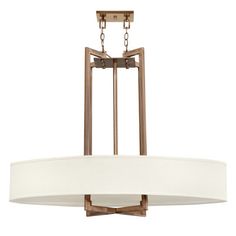 If your lighting is looking a little dim, why not consider flipping the switch on a luminary refresher with a chandelier like this? Perfect for a modern look, this piece features a slim hardback linen drum shade and brushed bronze central fixture. Four 100 w lights are sure to wash a room in light, although no bulbs are included. Measuring 31'' h x 40'' w x 18'' d, this oval shade can be easily added to long rooms or over fixtures like a kitchen island. Orren Ellis | Orren Ellis Kweli 4 - Light Hamptons Chandelier, Faculty Room, Antique Chandelier Vintage Chandeliers, Chandeliers Bathroom, Retro Lights, Wide Pendant Light, Drum Shade Chandelier, Family Room Lighting, Mid Century Modern Chandelier