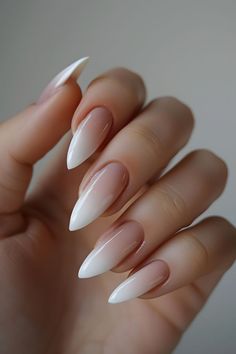 fun spring nails, spring time nails, spring nails, nail inspo, cute spring nails, nails spring, spring nail designs, minimalist nails, summer nails, spring nail ideas, april nails, spring nails designs, trendy spring nails, spring nails inspiration, spring manicure, spring nail colors, spring nail set, simple spring nails, april nails designs, trendy spring nails, French tip nails, white nails, skinny French tips White Autumn Nails, Baby Boomer Nails, Casual Nails, Jelly Nails, Baby Boomer, Fire Nails, Classy Nails, Chic Nails