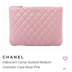 Chanel Medium O Case In Iridescent/Pearly Pink And Caviar Leather. Gold Hardware. Beautiful Pearl Logo. Brand New With Tags. Will Come With Box. From Their Limited, Special 19s Collection Back In 2019. Luxury Pink Pouch Clutch, Luxury Pink Rectangular Clutch, Pink Clutch Pouch With Dust Bag, Pink Formal Pouch, Formal Pink Pouch, Luxury Pink Pouch For Everyday Use, Pink Rectangular Pouch For Formal Occasions, Formal Pink Rectangular Pouch, Luxury Pink Clutch As Gift