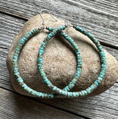 Sterling Silver Turquoise Pearls Bead Hoop Earrings. 3 Inch Best Offers Accepted! Bead Hoop Earrings, Earrings 3, Beaded Hoop Earrings, Beaded Hoops, Jewelry Earrings Hoops, Silver Turquoise, Turquoise Sterling Silver, Pearl Beads, Sterling Silber