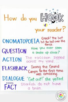 a poster with words written on it that say, how do you look your reader?