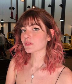 Pink Short Hair, Dye My Hair, Hair Dye Colors, Hair Inspiration Color, Hair Inspo Color, Aesthetic Hair, Ombre Hair, Hair Dye