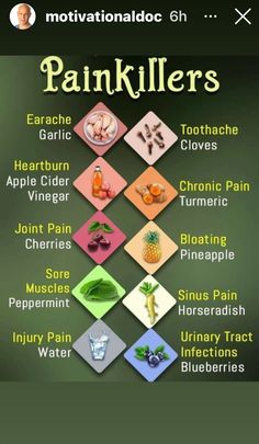 Natural Pain Killers, Sick Remedies, Natural Healing Remedies, Herbal Healing, Herbs For Health, Healing Herbs